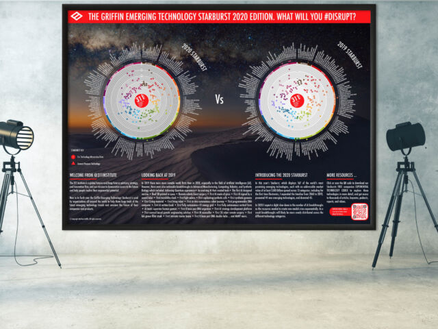 Concrete,Interior,With,Professional,Lighting,Equipment,And,Blank,Chalkboard,On