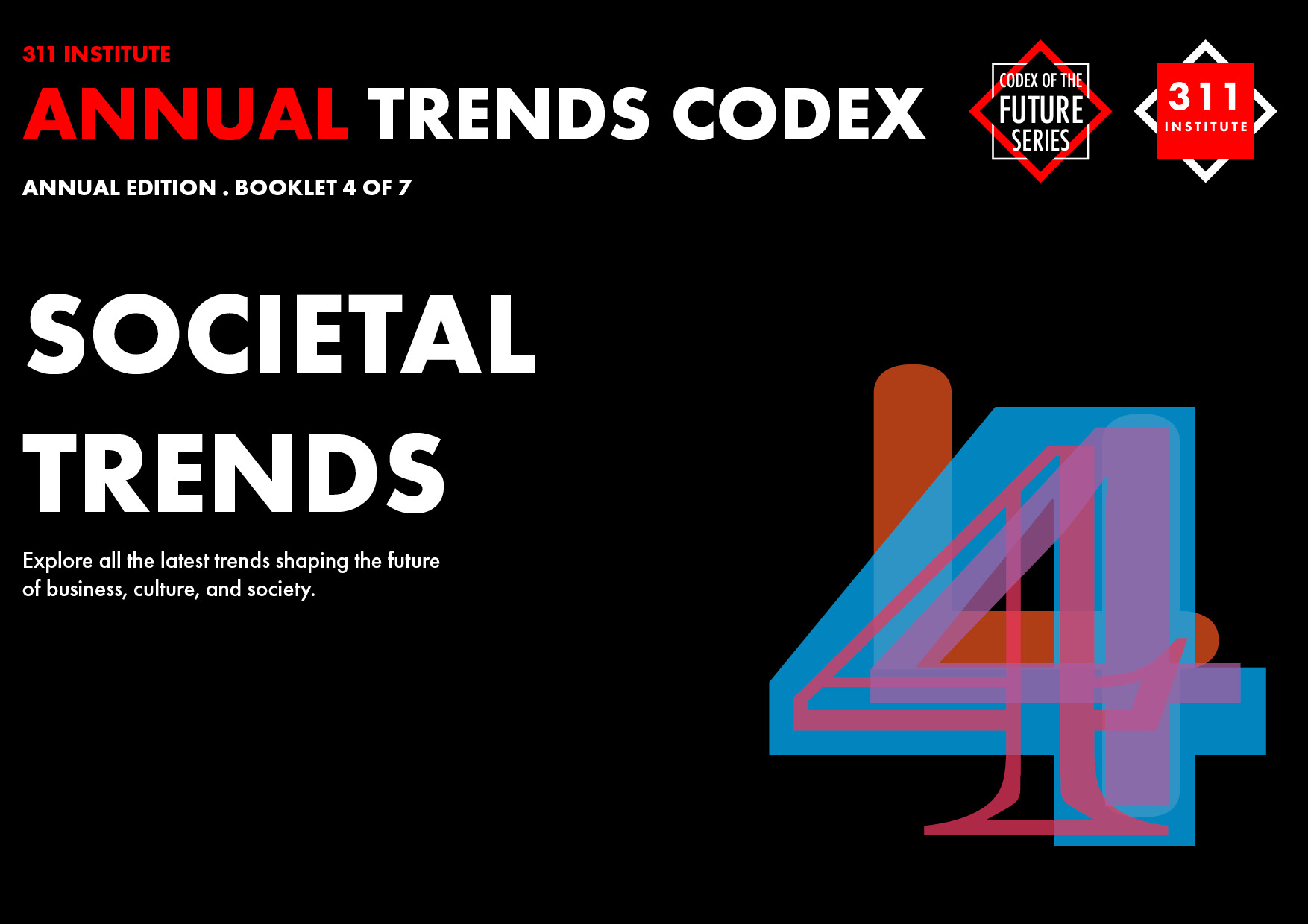 Book 5 - 311 Institute - Societal Megatrends Minibook