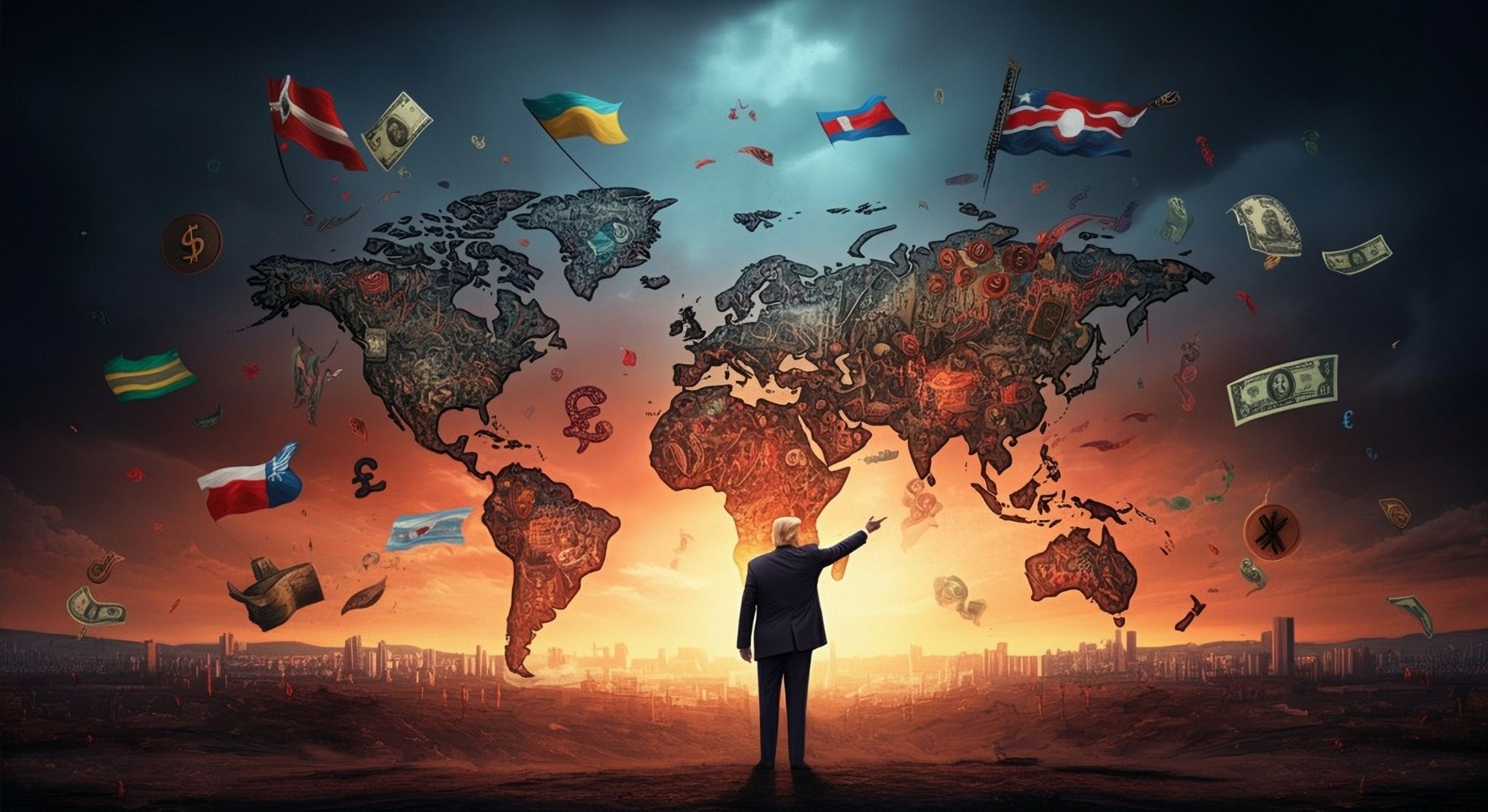 New,Geopolitical,And,Economic,Order,With,High,Uncertainty,By,Trump